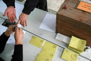 Se&ccedil;im sistemine dışarıdan m&uuml;dahale etmek imkansız