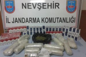 Peynir bidonundan esrar &ccedil;ıktı