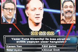 TV yarışmasında şoke eden cevap şıkkı