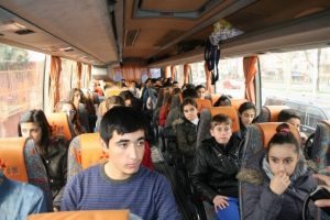 Bursalı &ouml;ğrencilerden Cumhuriyet tarihine yolculuk