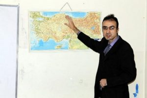 Kaymakamdan g&ouml;rme engellilere ziyaret