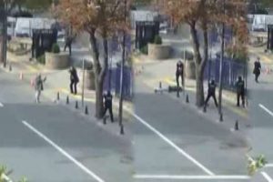 "Başbakanlık bombacısı" kameraya yakalandı
