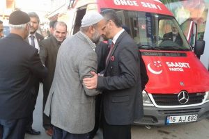Saadet Parti Osmangazi adayına yoğun ilgi