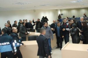 &Ccedil;orlu Belediye  Meclisi'nde arbede
