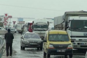 Konya'da kış hayatı fel&ccedil; etti