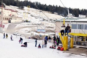 Uludağ'da renkli g&ouml;r&uuml;nt&uuml;ler
