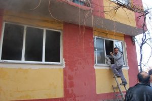 Harmancık'ta korkutan yangın
