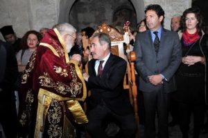 Noel Baba ayini d&uuml;zenlendi
