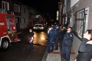 Bursa'da elektrikli soba yangını