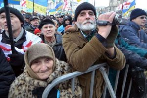 Ukrayna'da 'milyonluk g&ouml;steri'