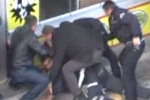 İtfaiyeci ile polis arasında kavga