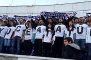Fethiyespor taraftarından protesto