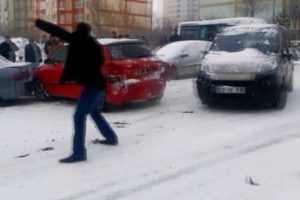 Trafik kazaları kamerada