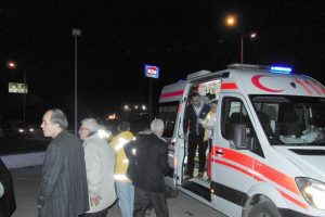 Bursa'da benzinlikte park etme kavgası