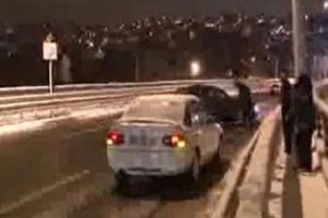 İlk karda buz tuttu