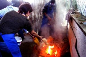 Engellilerden 'Raku' &ccedil;alışması