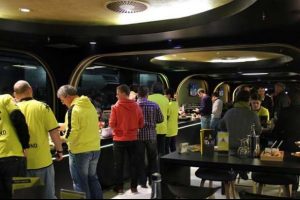 Signal Iduna Park'ta THY locası a&ccedil;ıldı