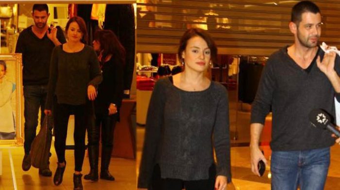 Keremcem ve Seda G&uuml;ven, mağazada mahsur kaldı...