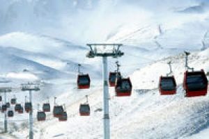 Erciyes'te kayak sezonu a&ccedil;ıldı