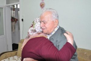 Balbay'ın baba evinde tahliye sevinci