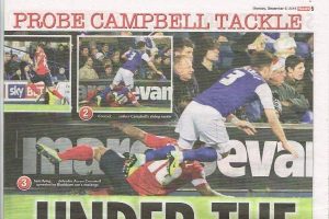 Campbell da şikeye karışmış