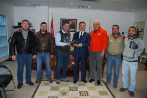 Refik Yılmaz'a teşekk&uuml;r ziyareti