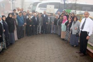 Yaşlıların kaplıca keyfi