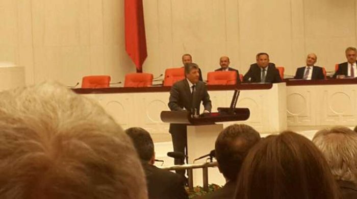 Mustafa Balbay yemin etti
