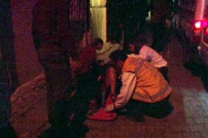 Sevgilisine kızıp ikinci kattan atladı