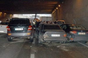 Trabzon'da zincirleme trafik kazası: 7 yaralı
