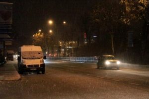 İstanbul'da kar etkili oldu