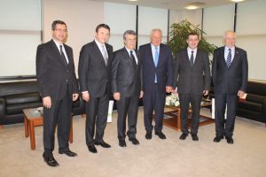 Macar iş adamları BTSO'yu ziyaret etti