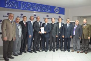 Dilek'ten BALKANSİAD'a nezaket ziyareti