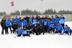 Gaziantepspor karda &ccedil;alıştı