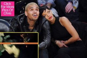 Rihanna Chris Brown'u ziyaret mi etti?