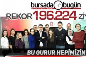 Bu başarı t&uuml;m Bursa'nın