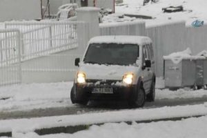 İstanbullu'nun karla imtihanı