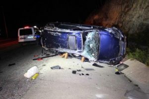 Korkun&ccedil; kaza can aldı