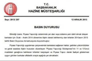 İşte "piyasa yapıcı" bankalar