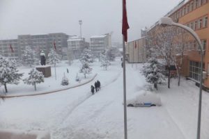 Doğu'da kar engeli