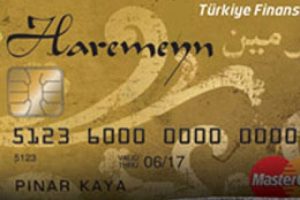 Kıbleyi g&ouml;steren kredi kartı