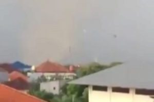 Ge&ccedil;tiği alanı yerle bir etti