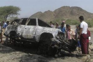 ABD Yemen'de d&uuml;ğ&uuml;n konvoyu vurdu