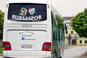 Bursaspor Trabzon'a gitti