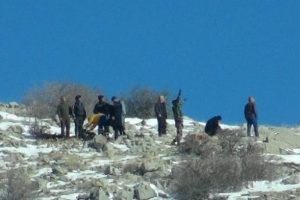 Dağda kalp krizi ge&ccedil;iren avcının cesedi indirildi