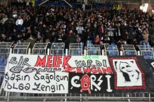 Taraftarlardan Tolga Zengin'e destek