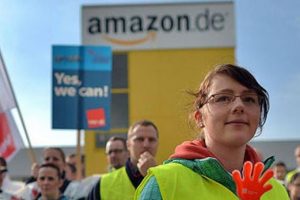 Amazon'da grev başladı