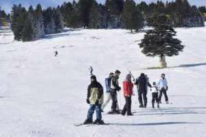 Uludağ'da kar kalınlığı 70 santimetre