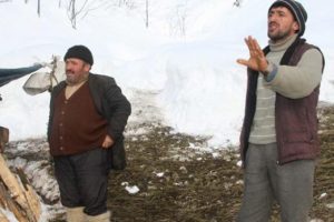 Rize'de fıkra gibi kurtarma operasyonu