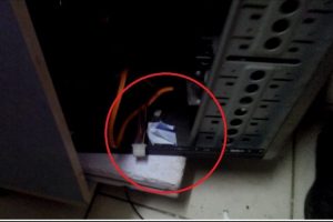 Bilgisayar kasasından esrar &ccedil;ıktı